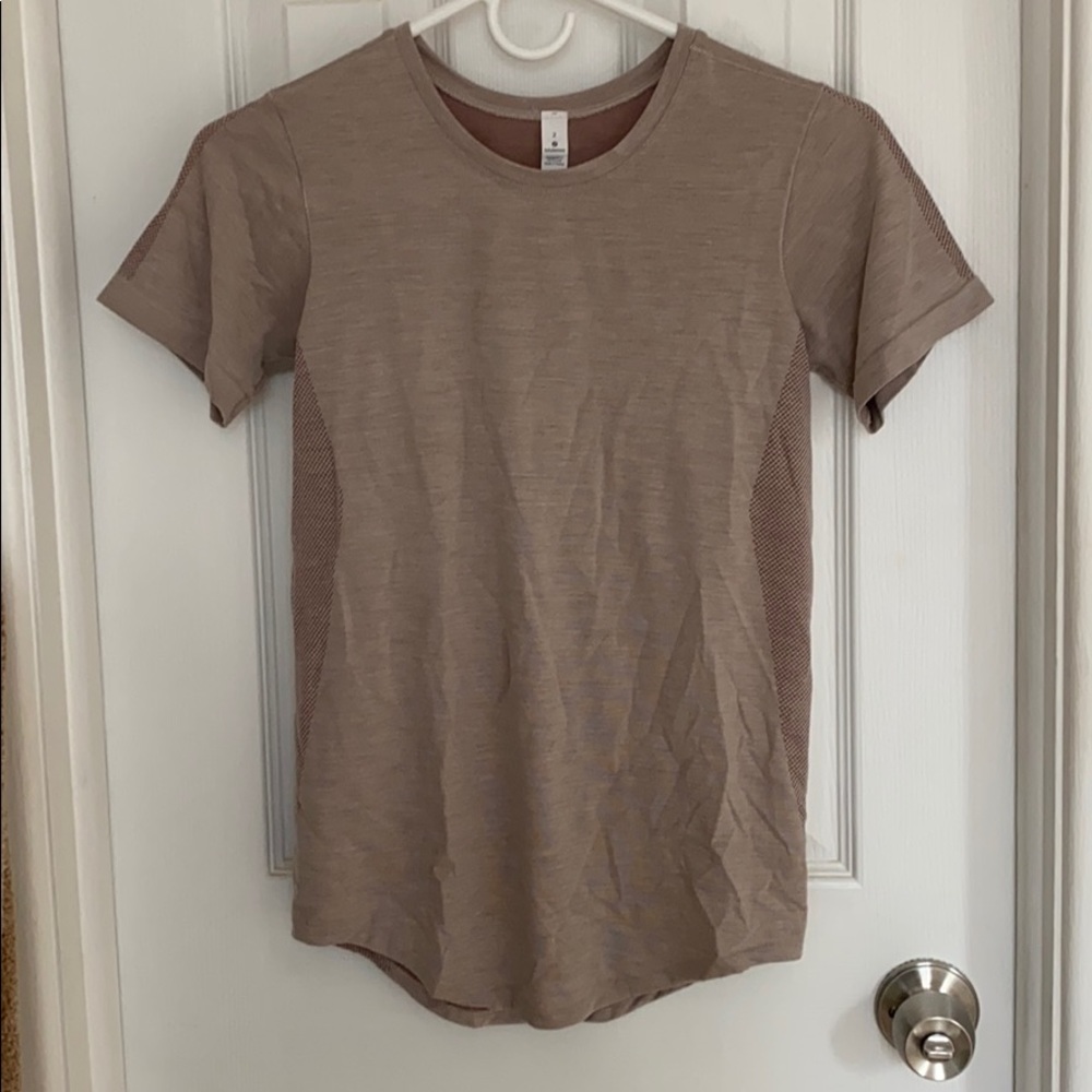 Lululemon Aerial Silk Relaxed Tee